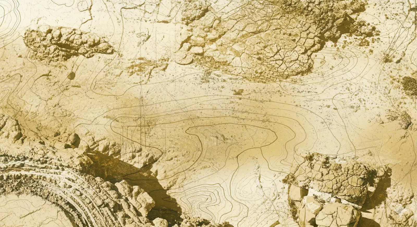 An abstract archaeological composite representing the Museum of Archaeology & Anthropology at Cambridge, where Eltek monitored oxygen inside a portable anoxic treatment chamber