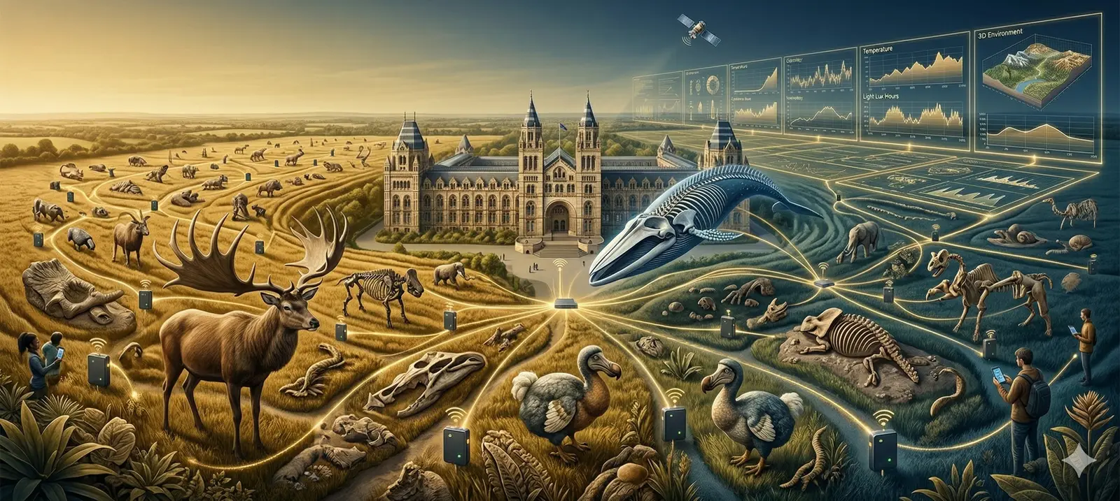 The Natural History Museum in London, whose collections and touring exhibitions are protected by around 600 Eltek wireless transmitters