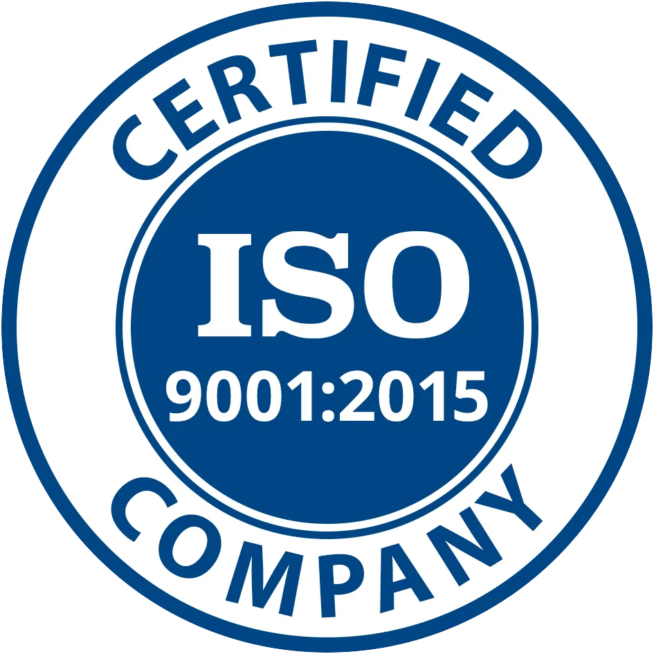 ISO 9001:2015 Certified